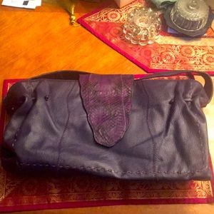 Chi by Carlos Falchi Purple bag